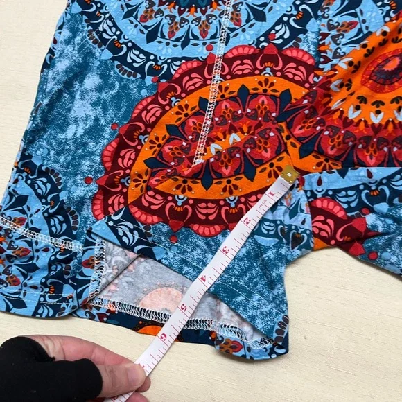 NWT Your Style S boho multicolor romper with pockets - Picture 3 of 10